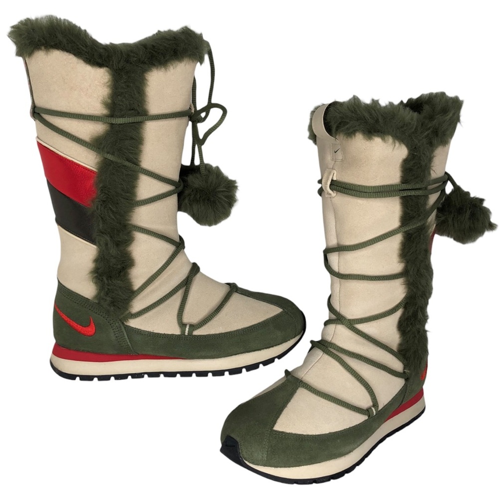 Nike Y2K Tall Suede Winter Snow Boots - Picture 13 of 13
